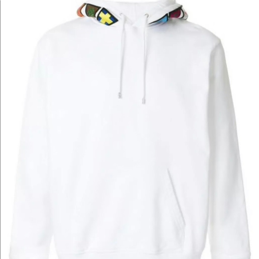 MARCELO BURLON COUNTY OF MILAN Flags hoodie Size M